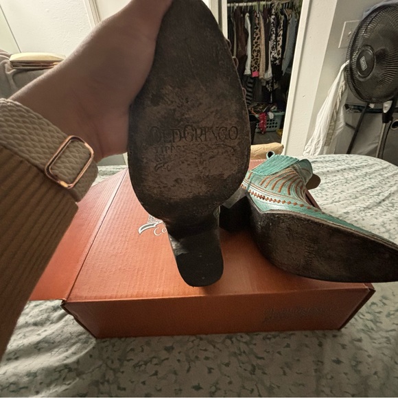 Old Gringo Yippee Ki Yay Turquoise Boots - Picture 4 of 6